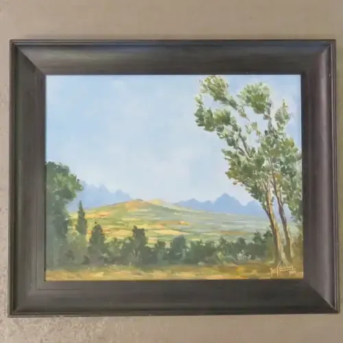 1948 Painting by J.J Vellekoop on canvas