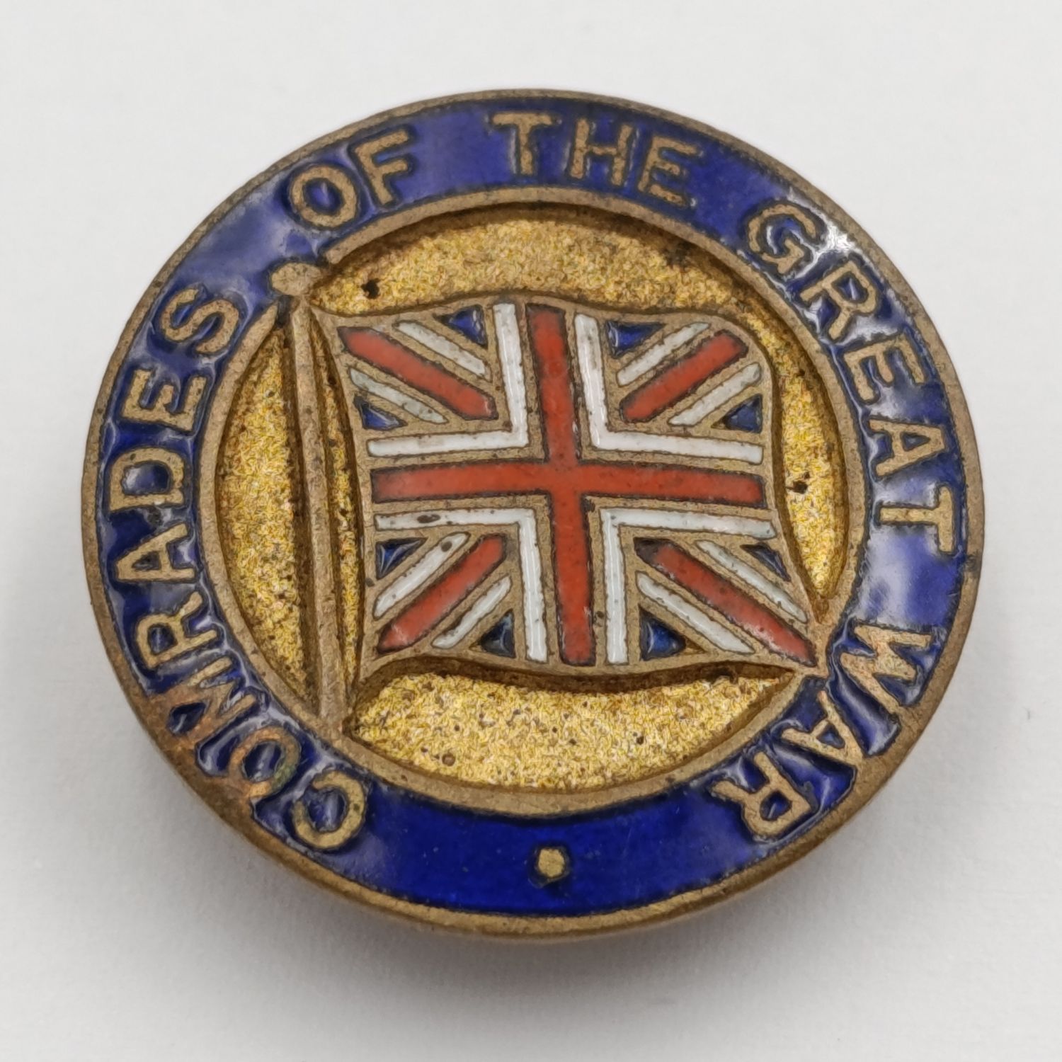WW1 Comrades of the Great war lapel badge #161604
