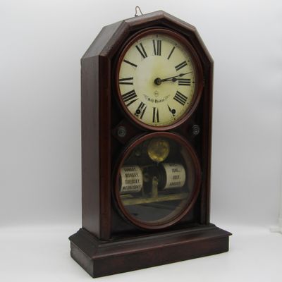 Antique Seth Thomas calendar mantel clock