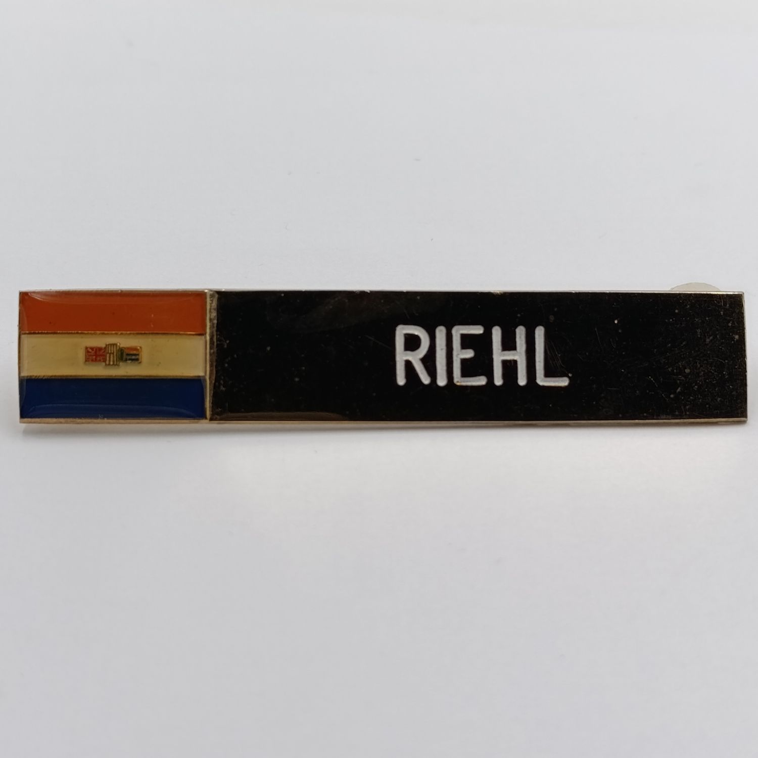 Old SA Army name tag - Riehl