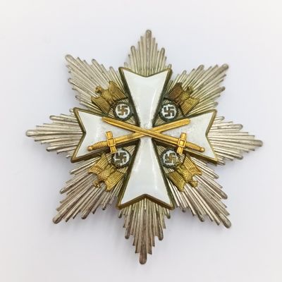German WW2 Order of the German Eagle, Grand Cross Breast 8 point star - no makers marks - Probably a museum copy