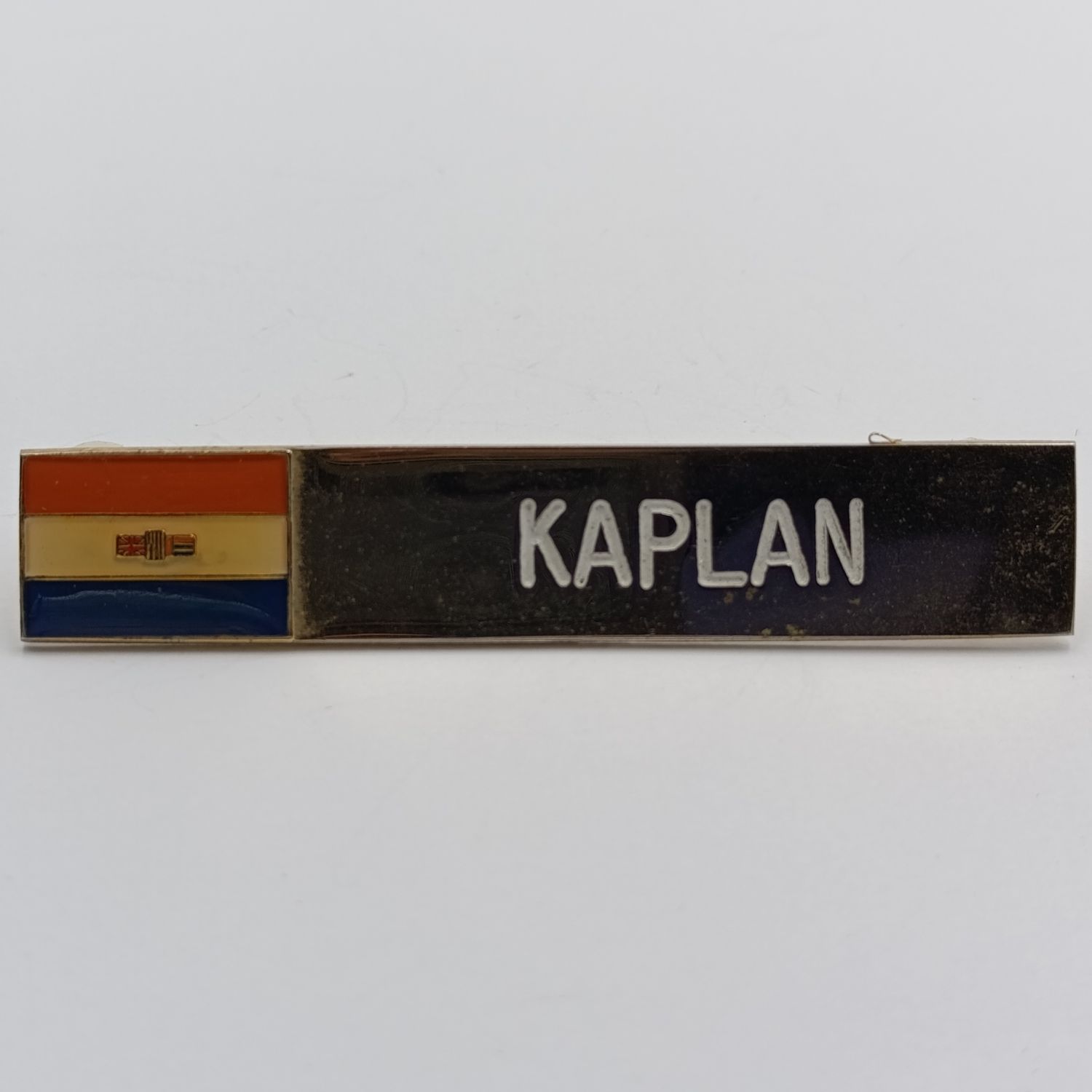 Old SA Army name tag - Kaplan