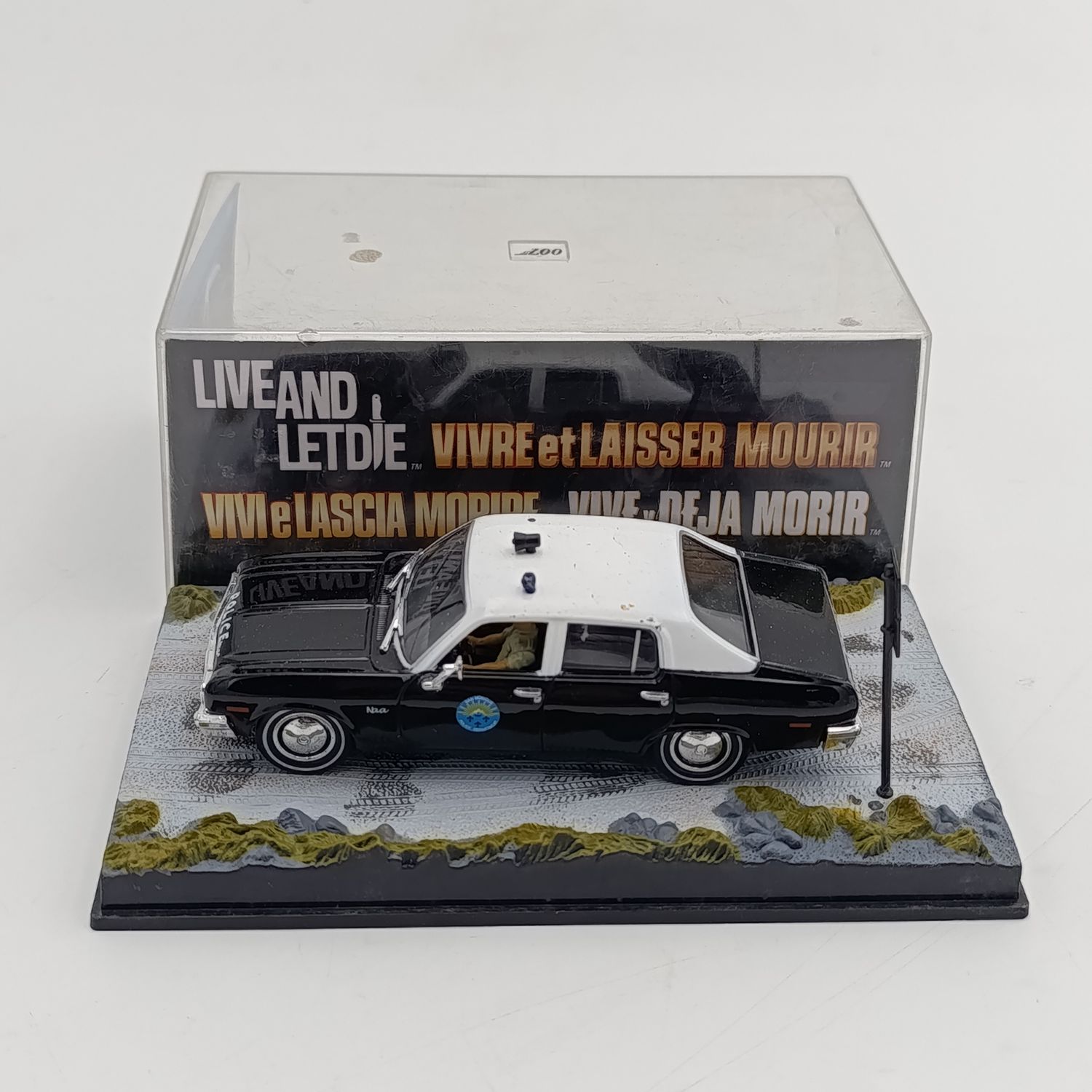 James Bond 007 Chevrolet Nova die-cast model car - Live and let die