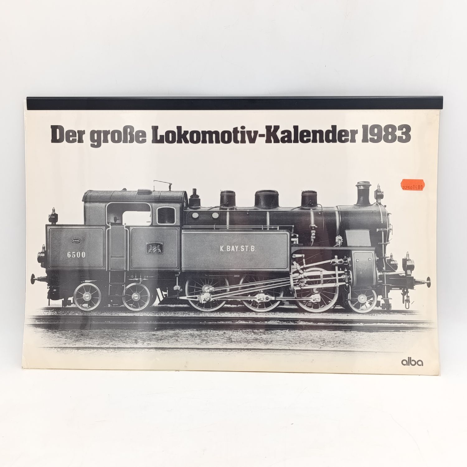 1983 German Railway themed calendar