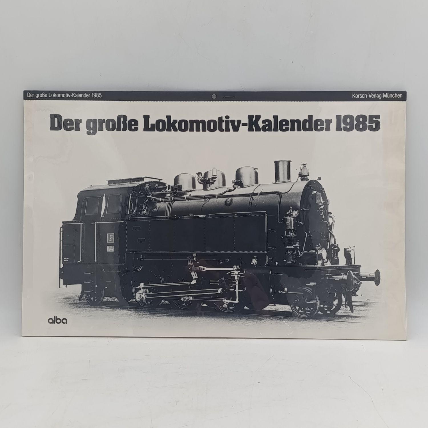 1985 German Railway themed calendar