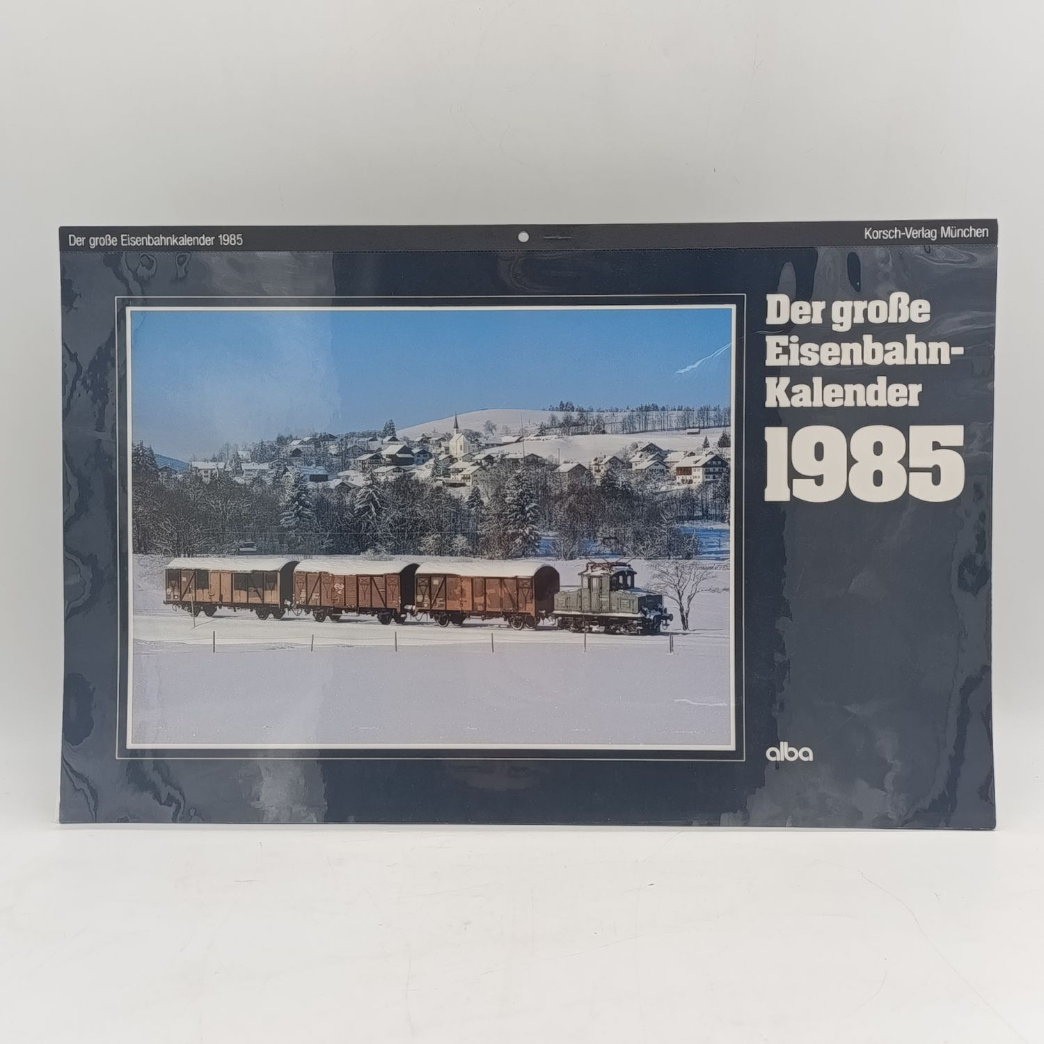 1985 German Railway themed calendar