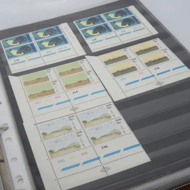 Lot of about 250 South West Africa control blocks - Including some early ones