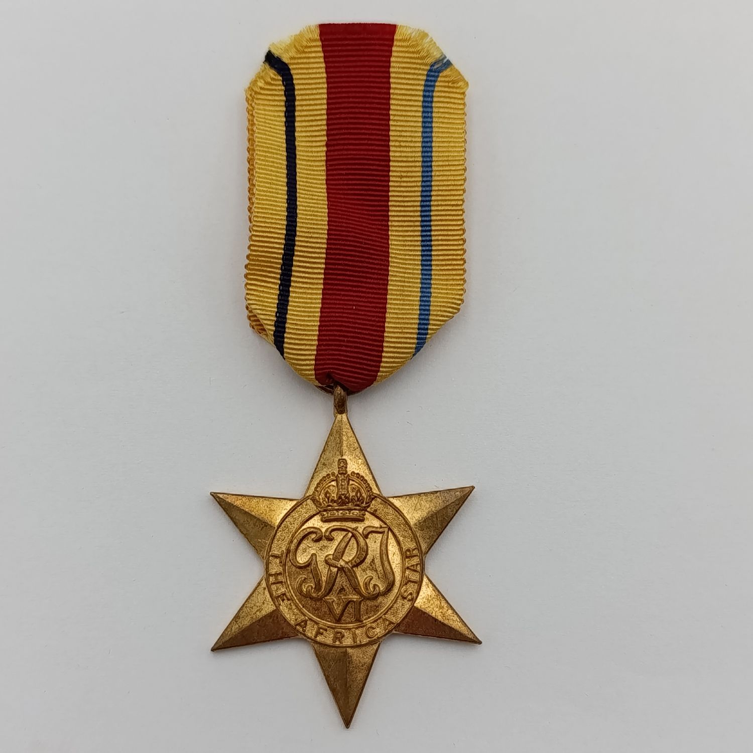 WW2 The Africa Star medal issued to 58834 E.A Wilson