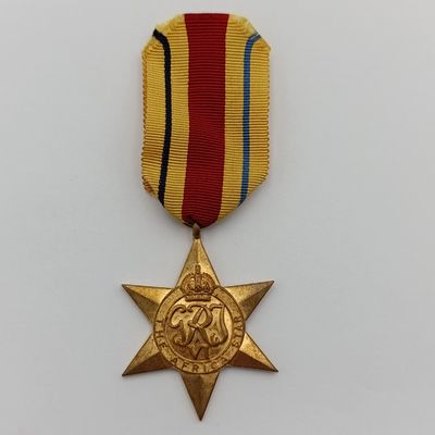 WW2 The Africa Star medal issued to 58834 E.A Wilson