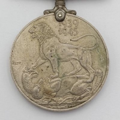 WW2 British war medal - unnamed issue