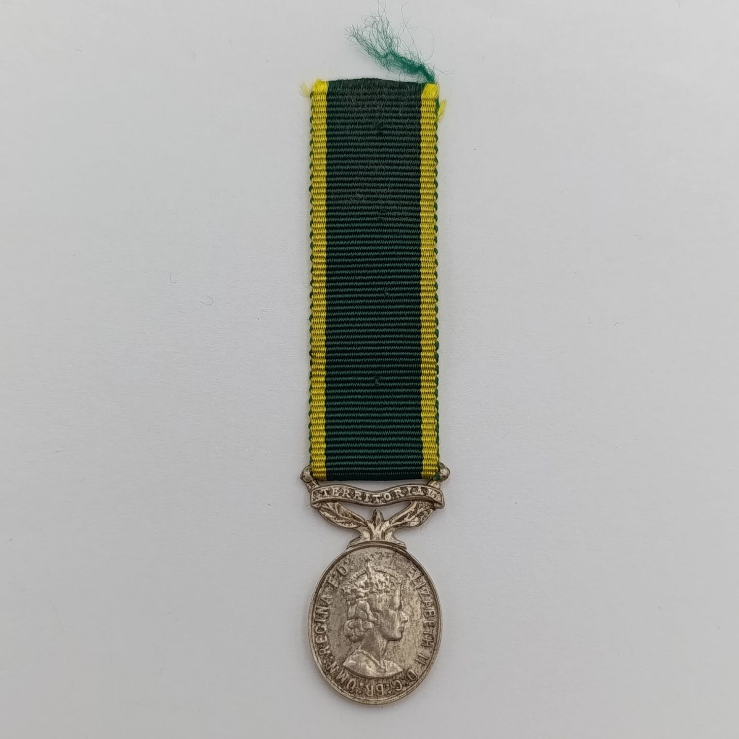 Territorial Efficiency medal miniature - post 1952