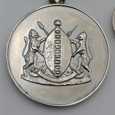 SADF Homelands Transkei Defence Force medal plus miniature - not numbered