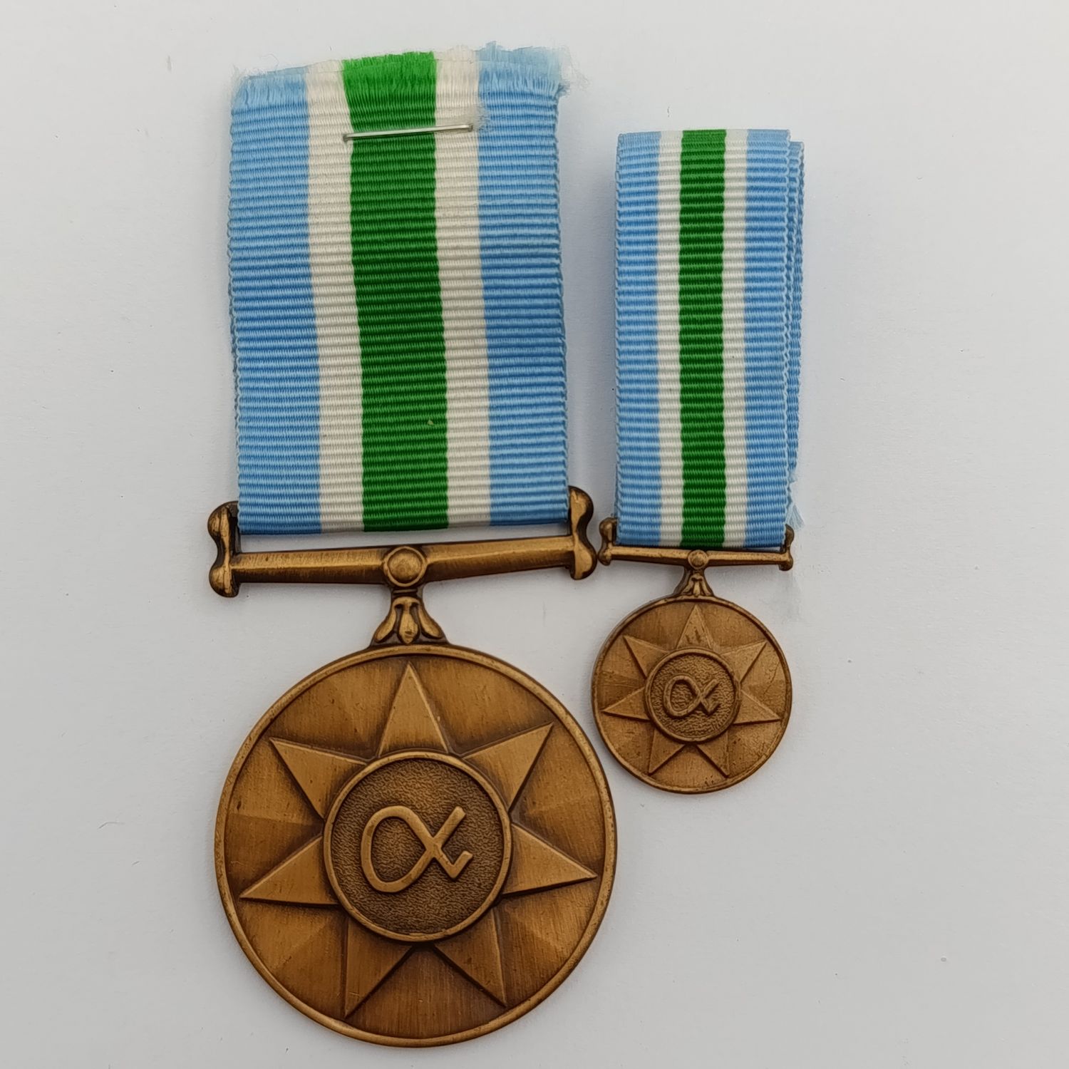 SADF Unity medal plus miniature #258944