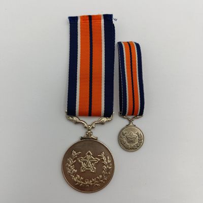 SADF General service medal plus miniature #280143