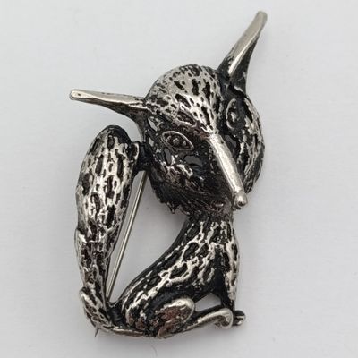 Lot of 4 animal brooches