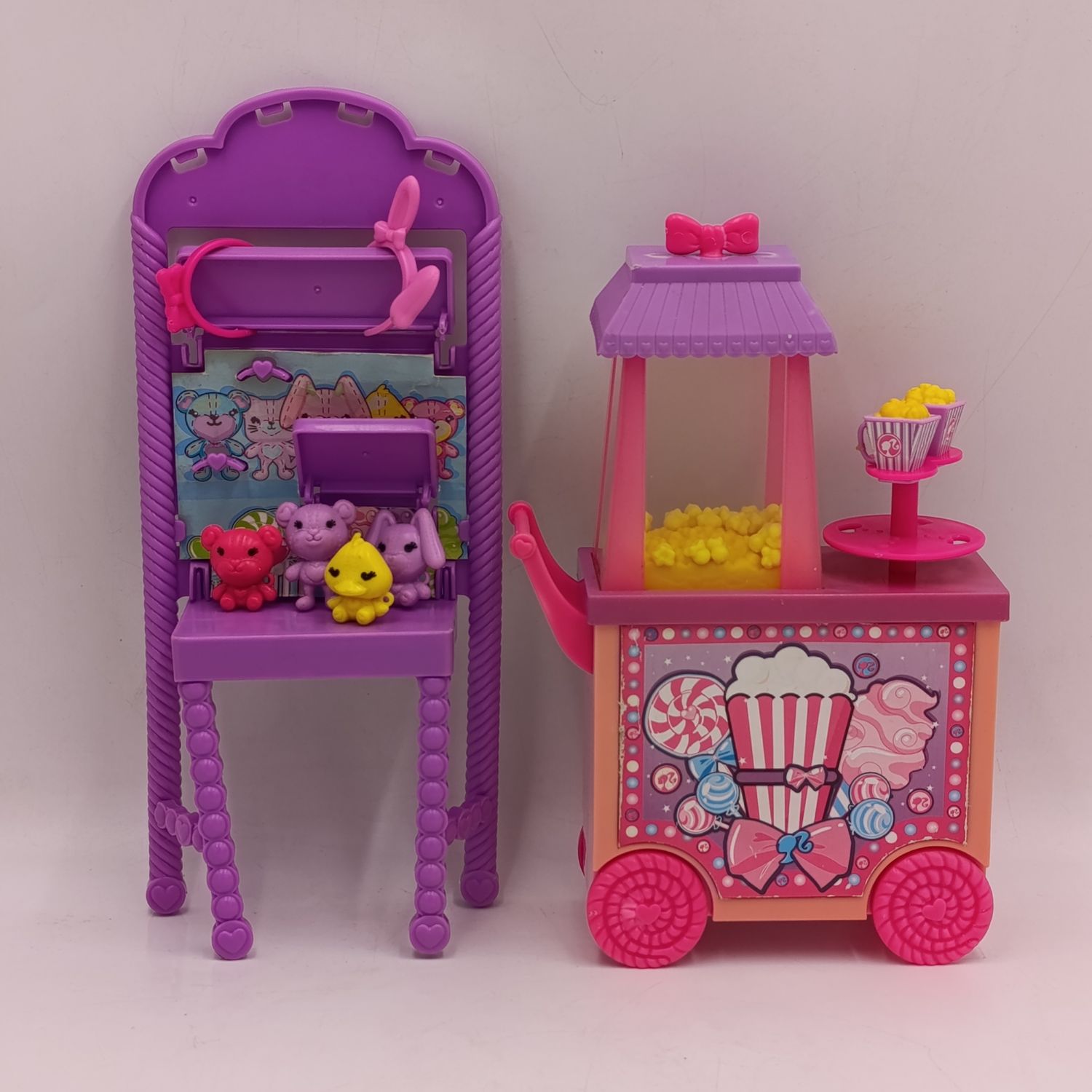 Barbie Popcorn &amp; Souvenirs - Some pieces missing - no doll