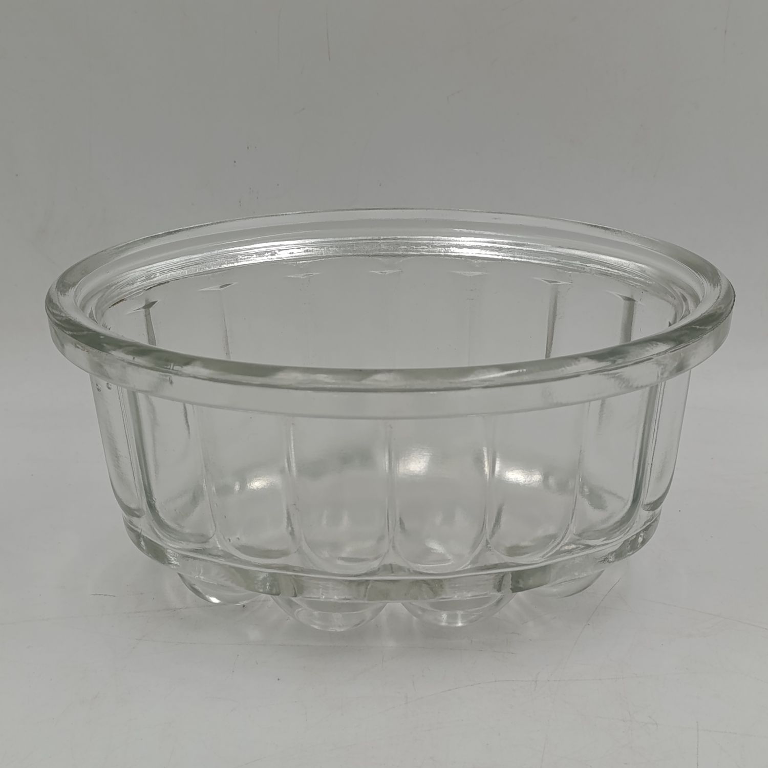 Antique glass jelly mould