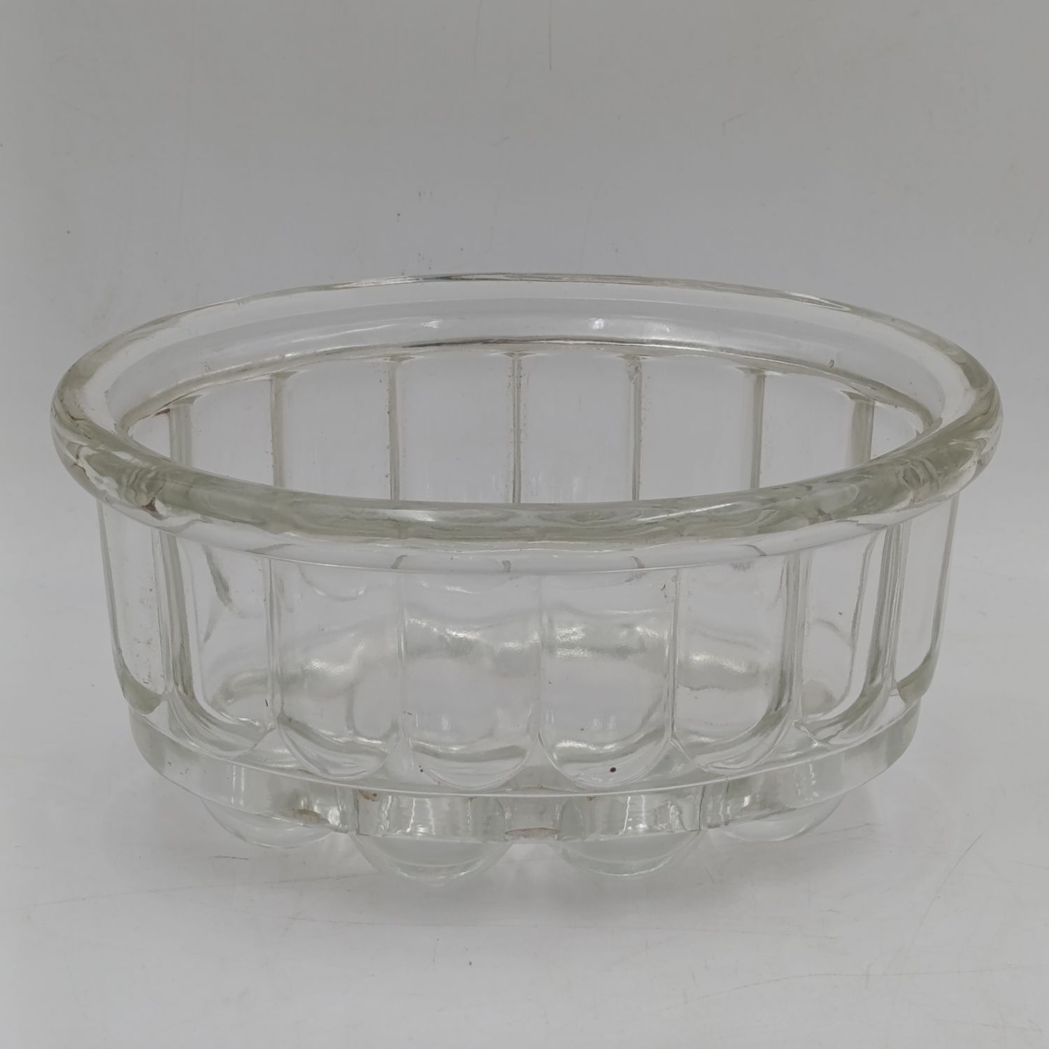 Antique glass jelly mould