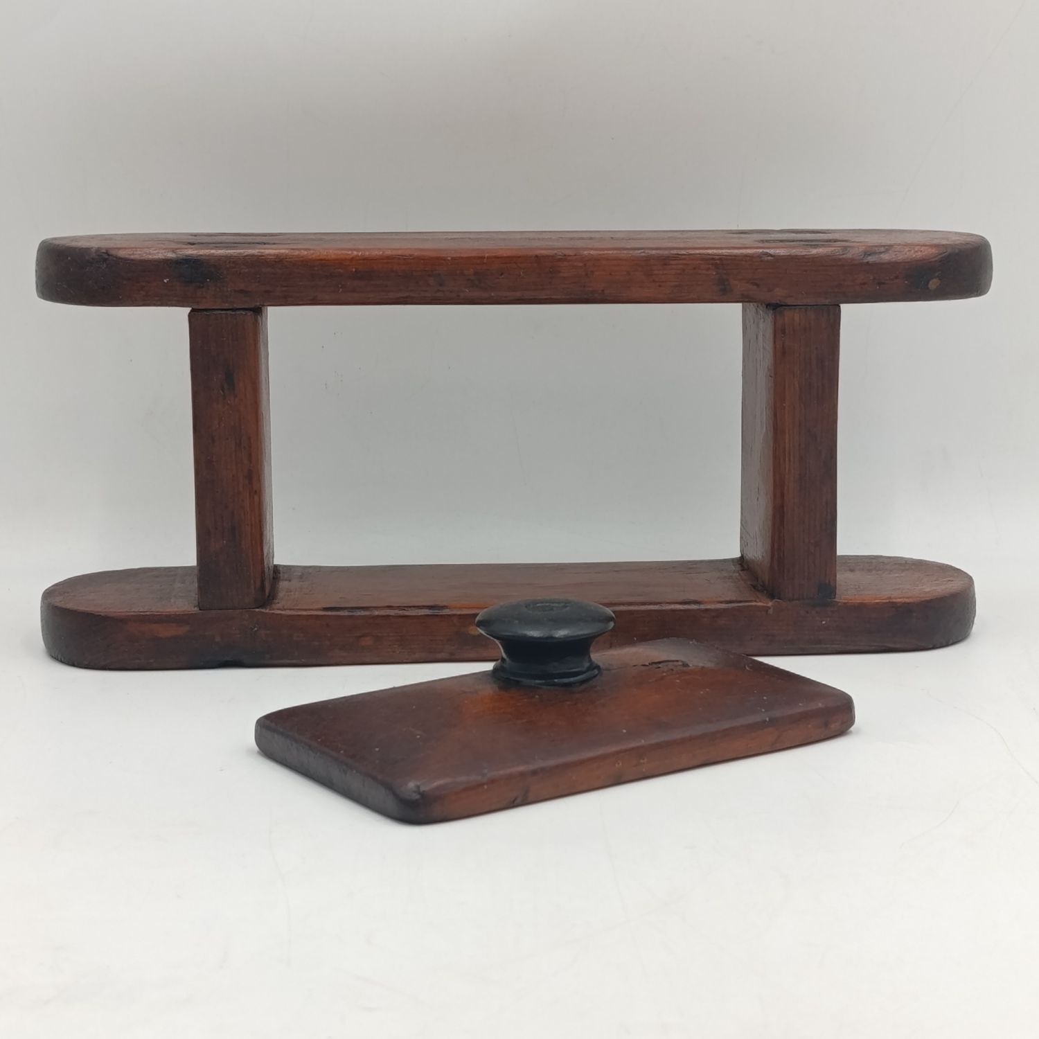 Antique wooden butter mould