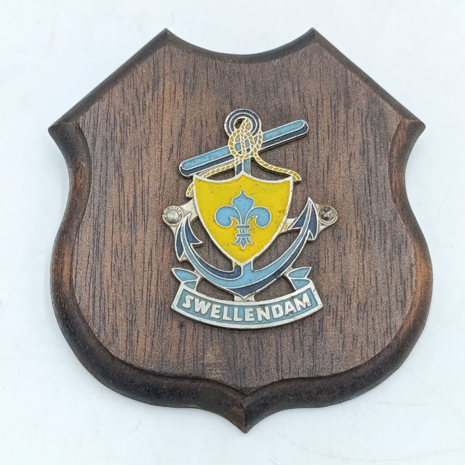 Vintage Swellendam town crest plaque