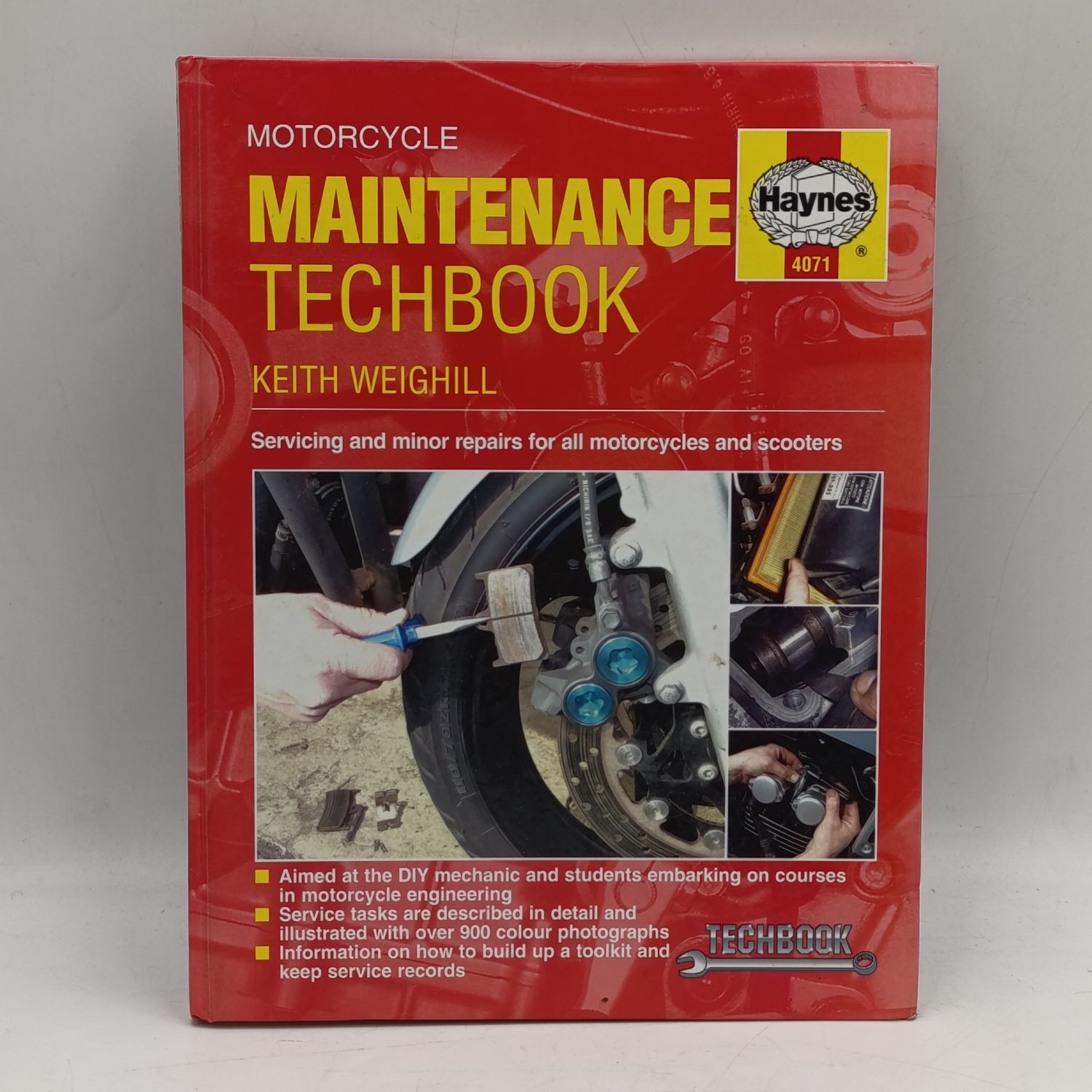 Motorcycling Maintenance Techbook - Keith Weighill - vintage