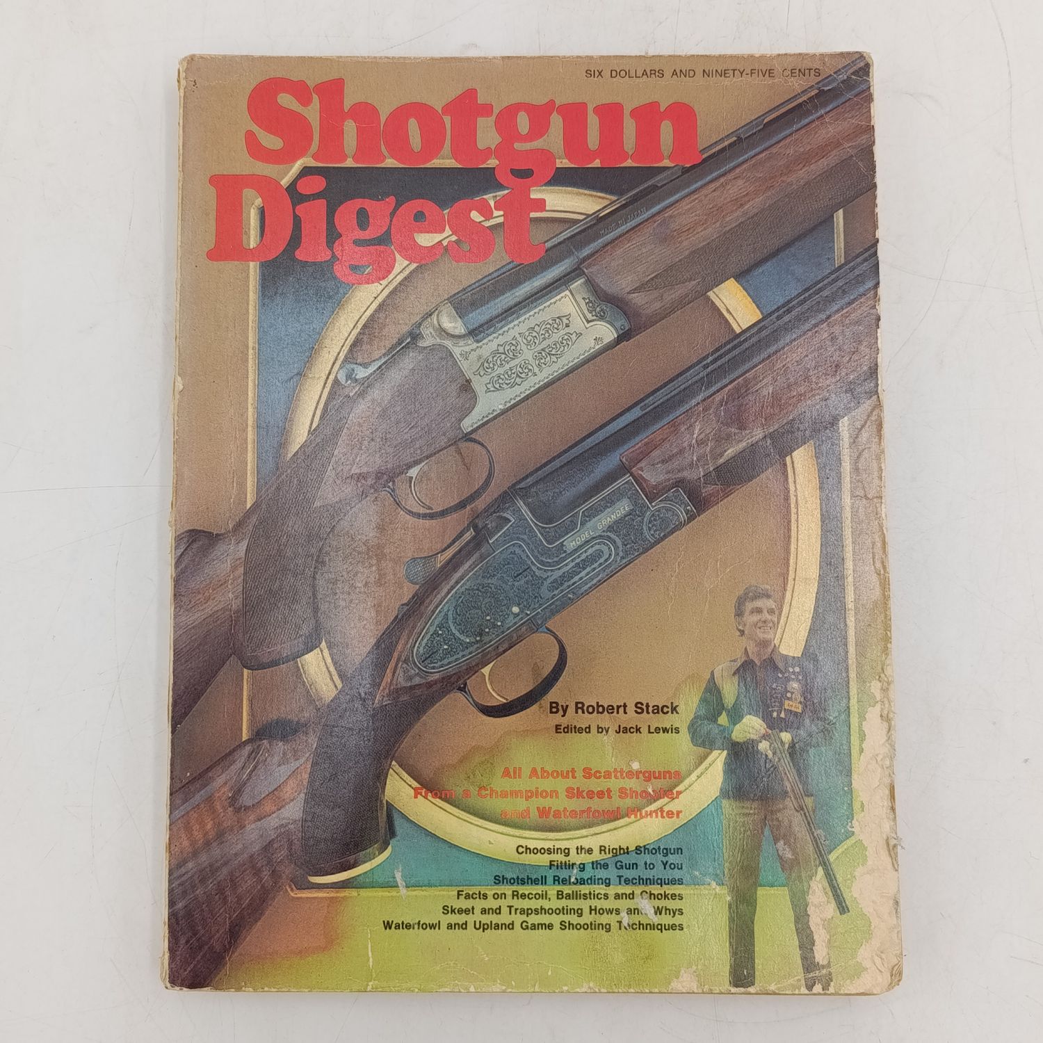 Shotgun Digest by Robert Stack 1974 - some damage