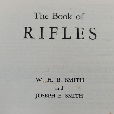 The book of Rifles by Smith - 1972 edition