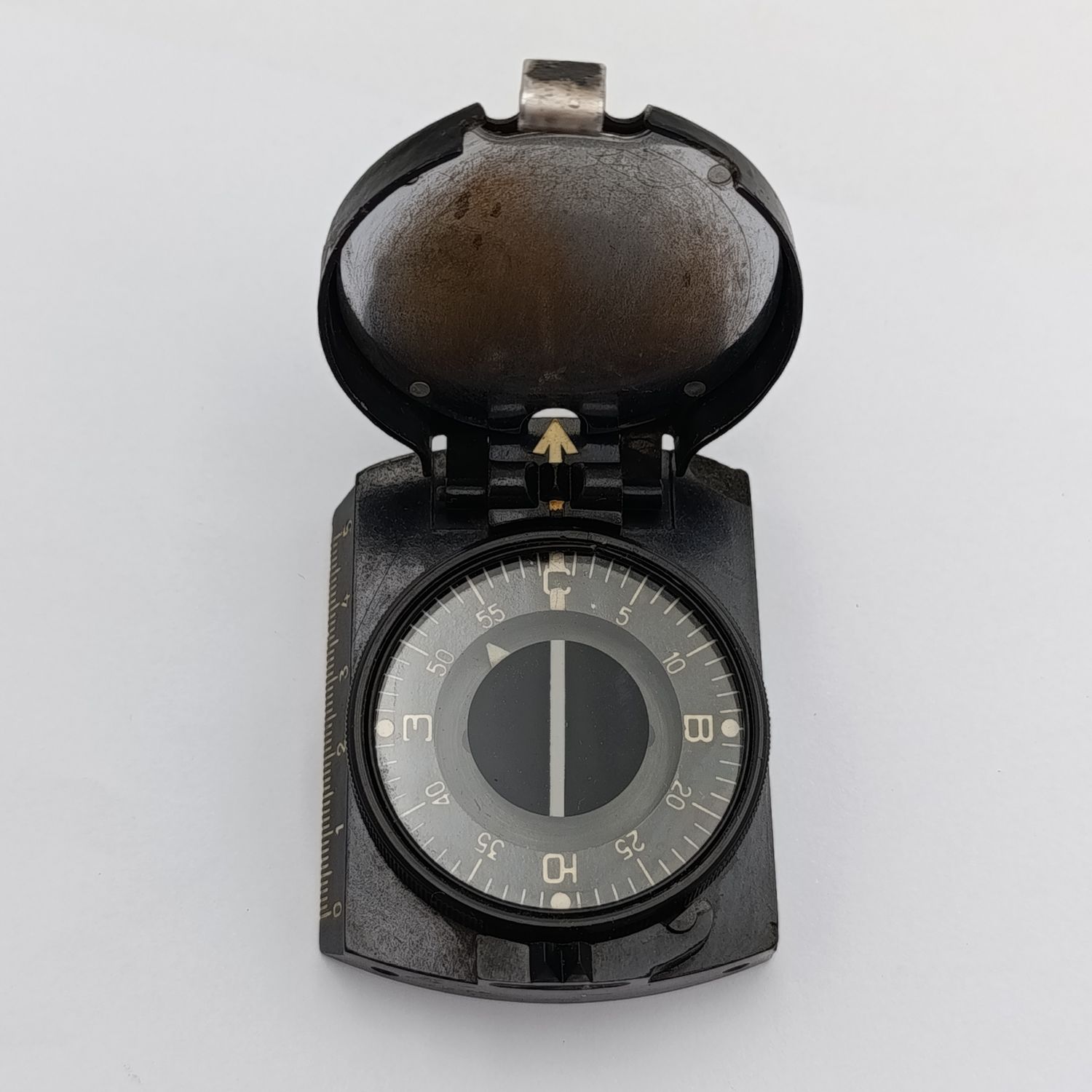 Vintage Russian USSR Soviet Army artillery pocket compass