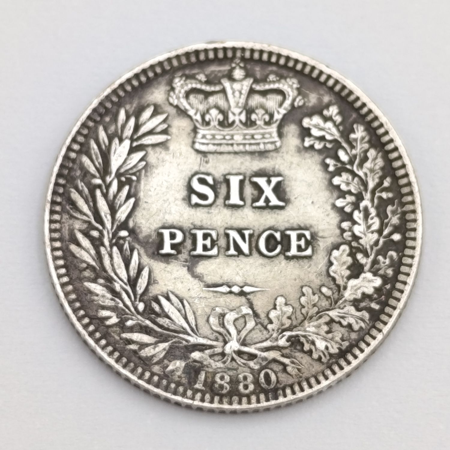 Great Britain 1880 sixpence VF