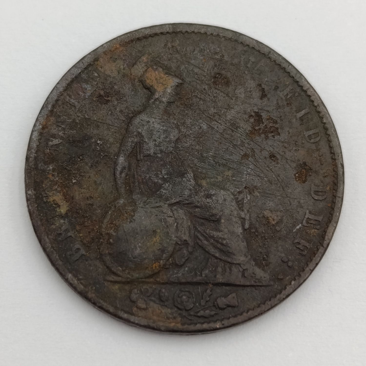 Great Britain 1831 half penny William 4