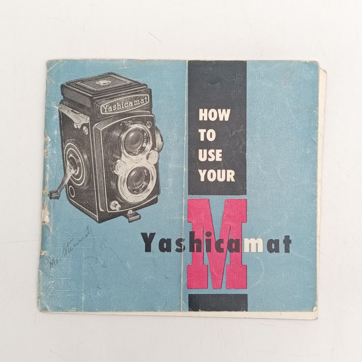 How to use your Yashicamat M booklet
