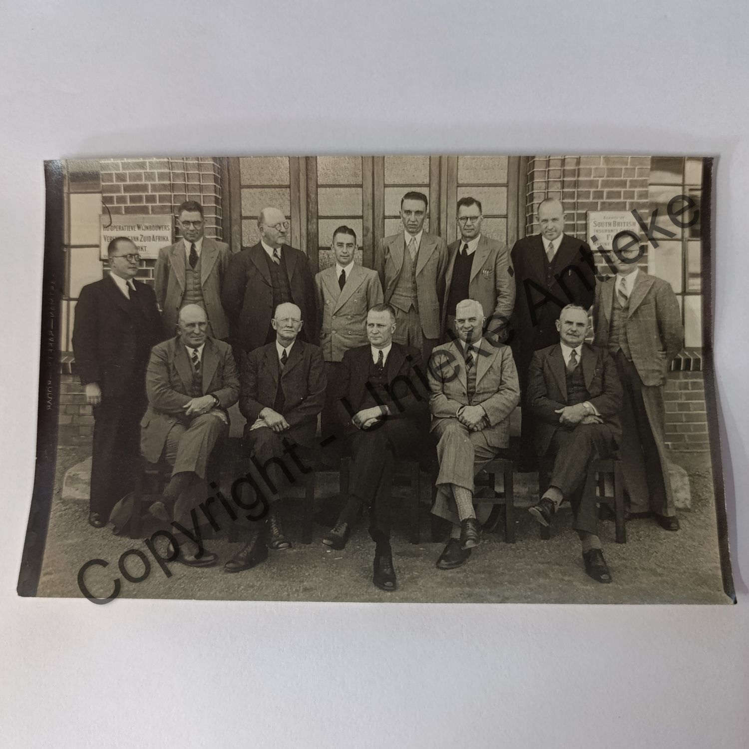 Photo taken of top structure at KWV Paarl - 1930/40