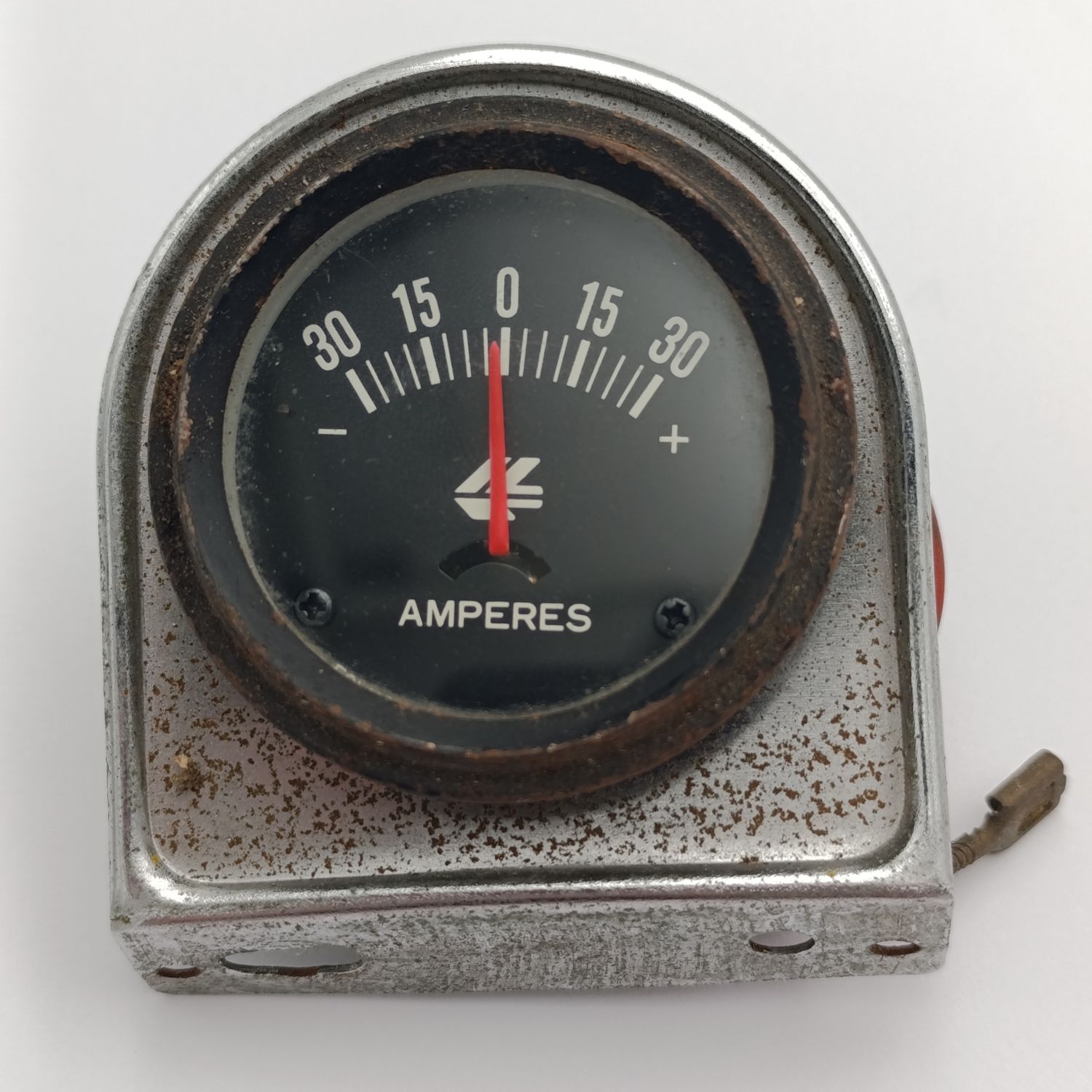 Vintage Equus Ampere gauge for car