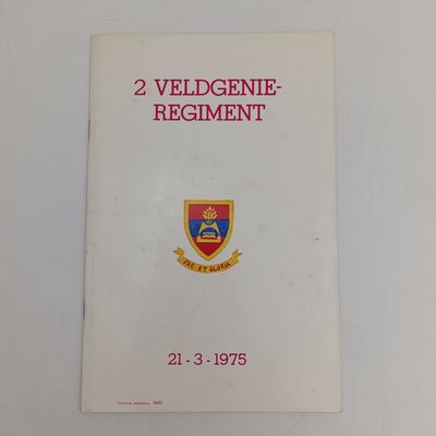 SADF 2 Field Engineer regiment 1975 booklet