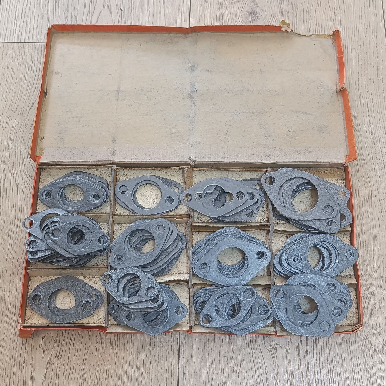 Vintage Nubo High Pressure Graphited Asbestos flange Gaskets