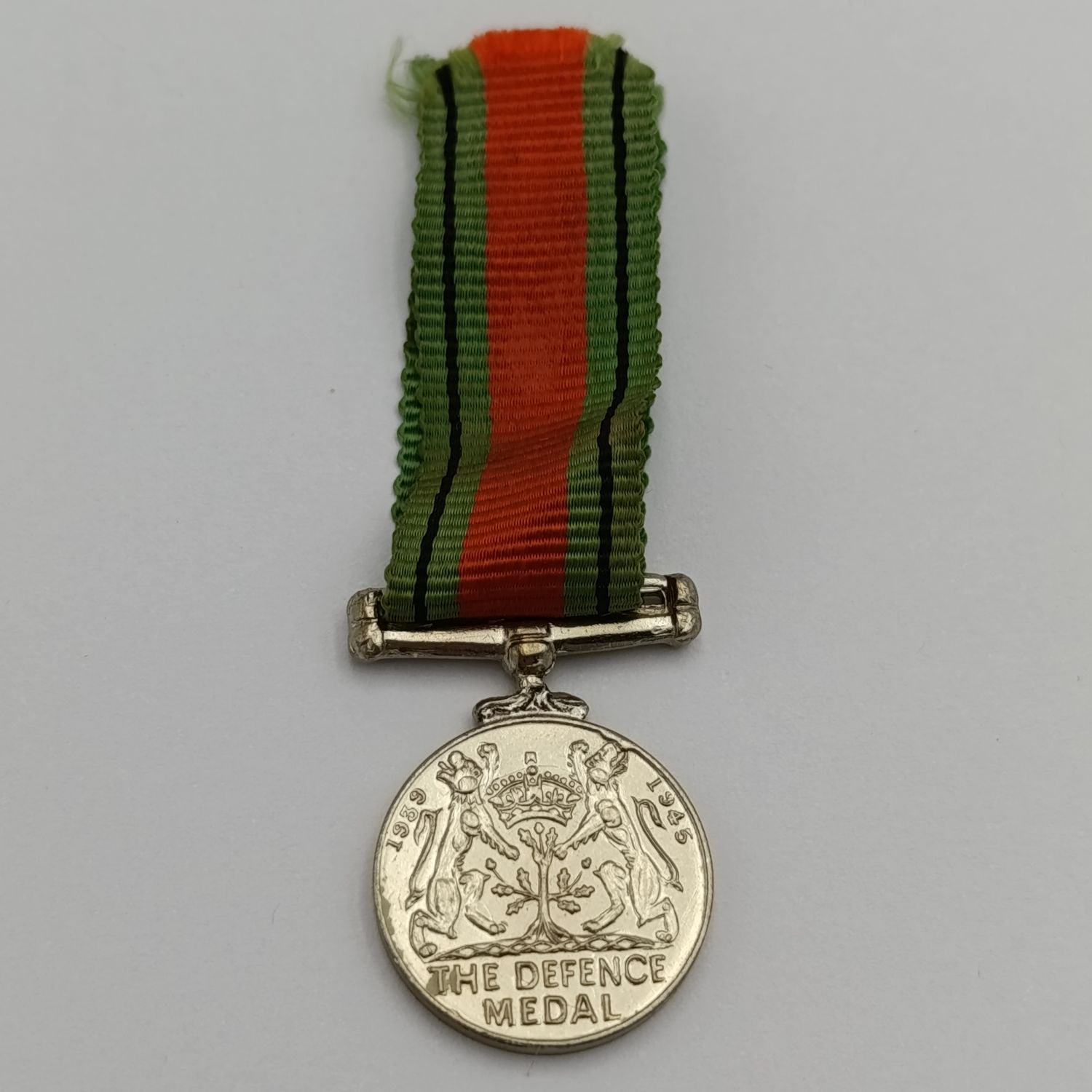WW2 The Defence medal miniature