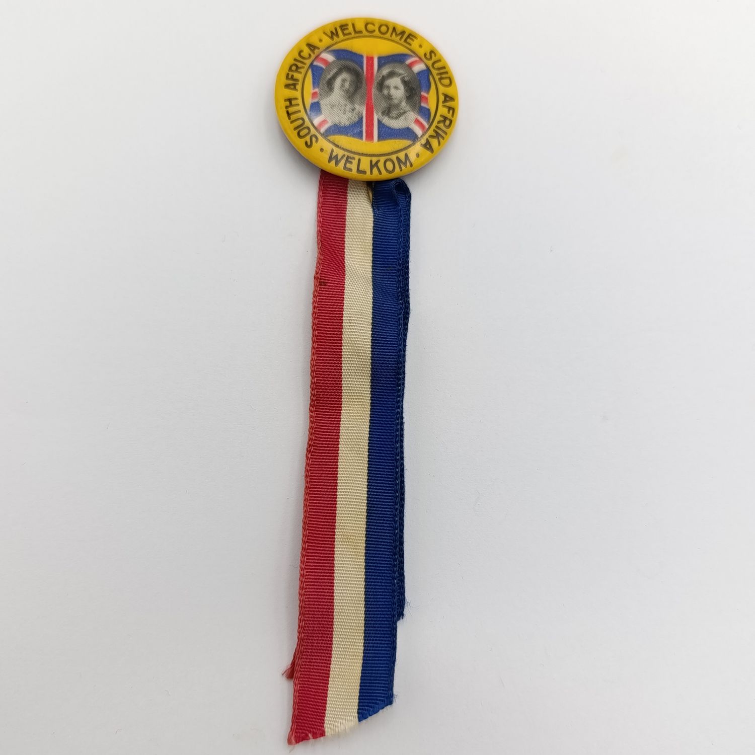 1947 South Africa Royal visit welcome badge