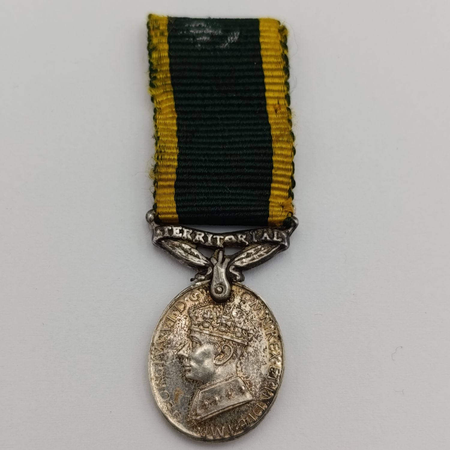 WW2 Efficiency medal miniature