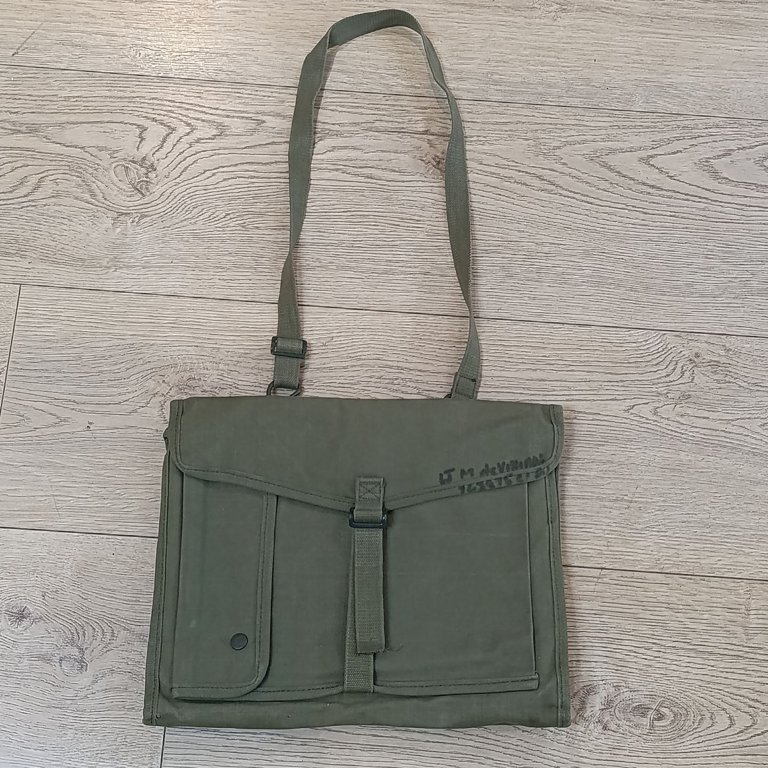 SADF officer&#39;s canvas map/document bag