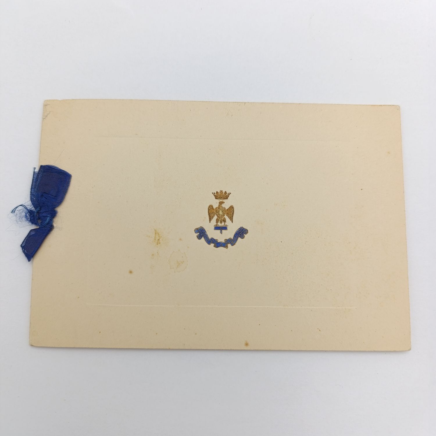 WW1 The Royal Irish Fusiliers Christmas greetings card