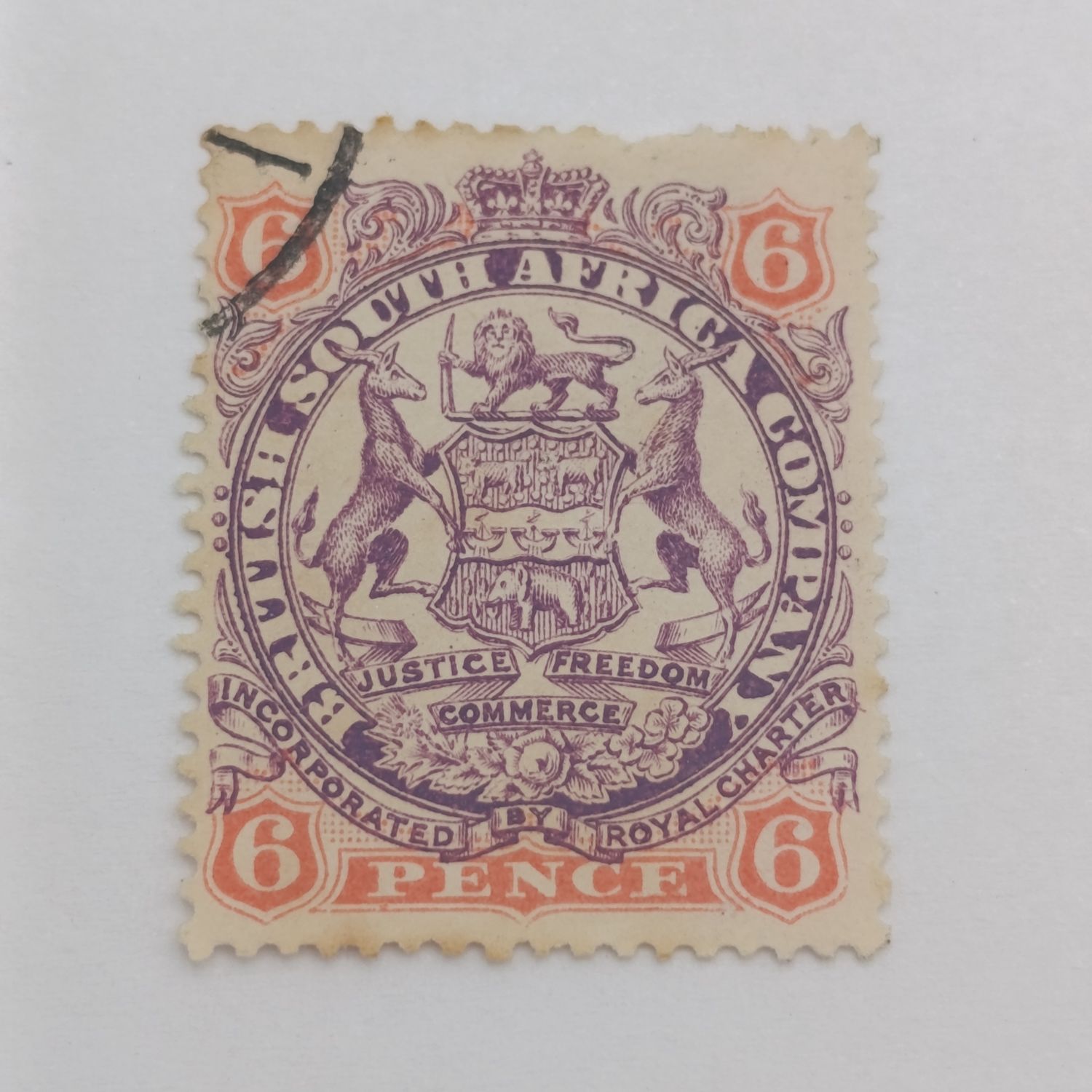 BSA Company SACC 33 6 pence used