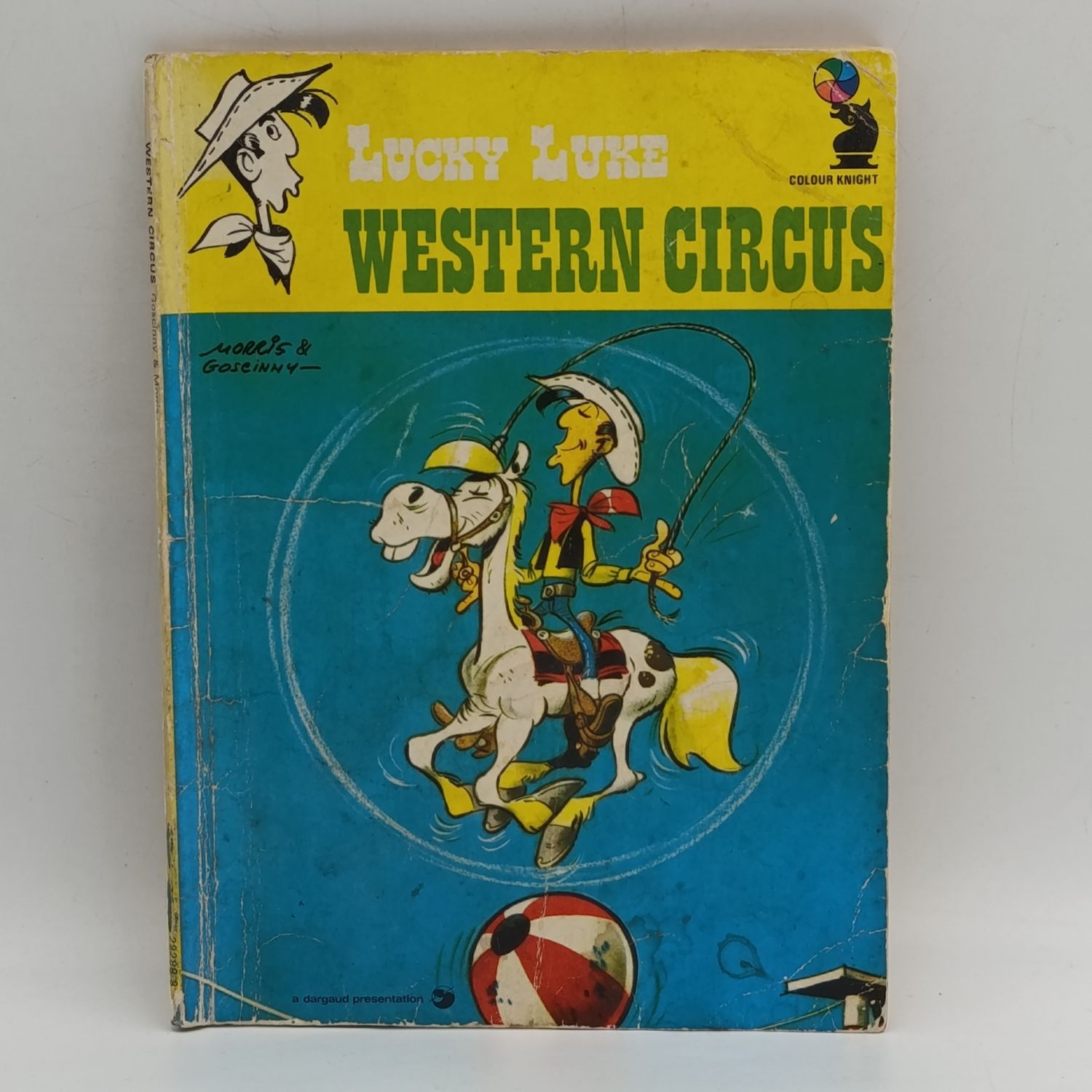 Lucky Luke Western Circus graphic novel