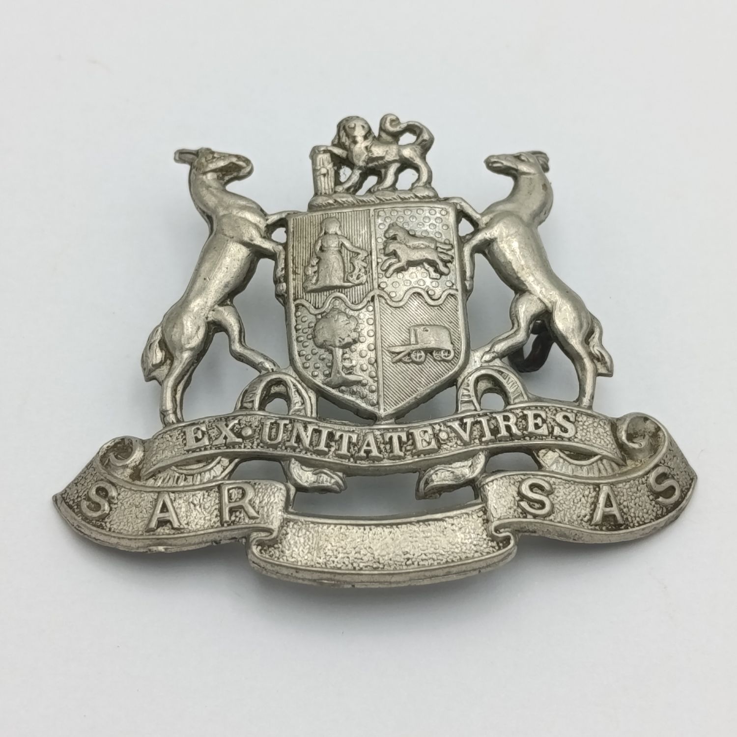 SA Railways officer cap badge