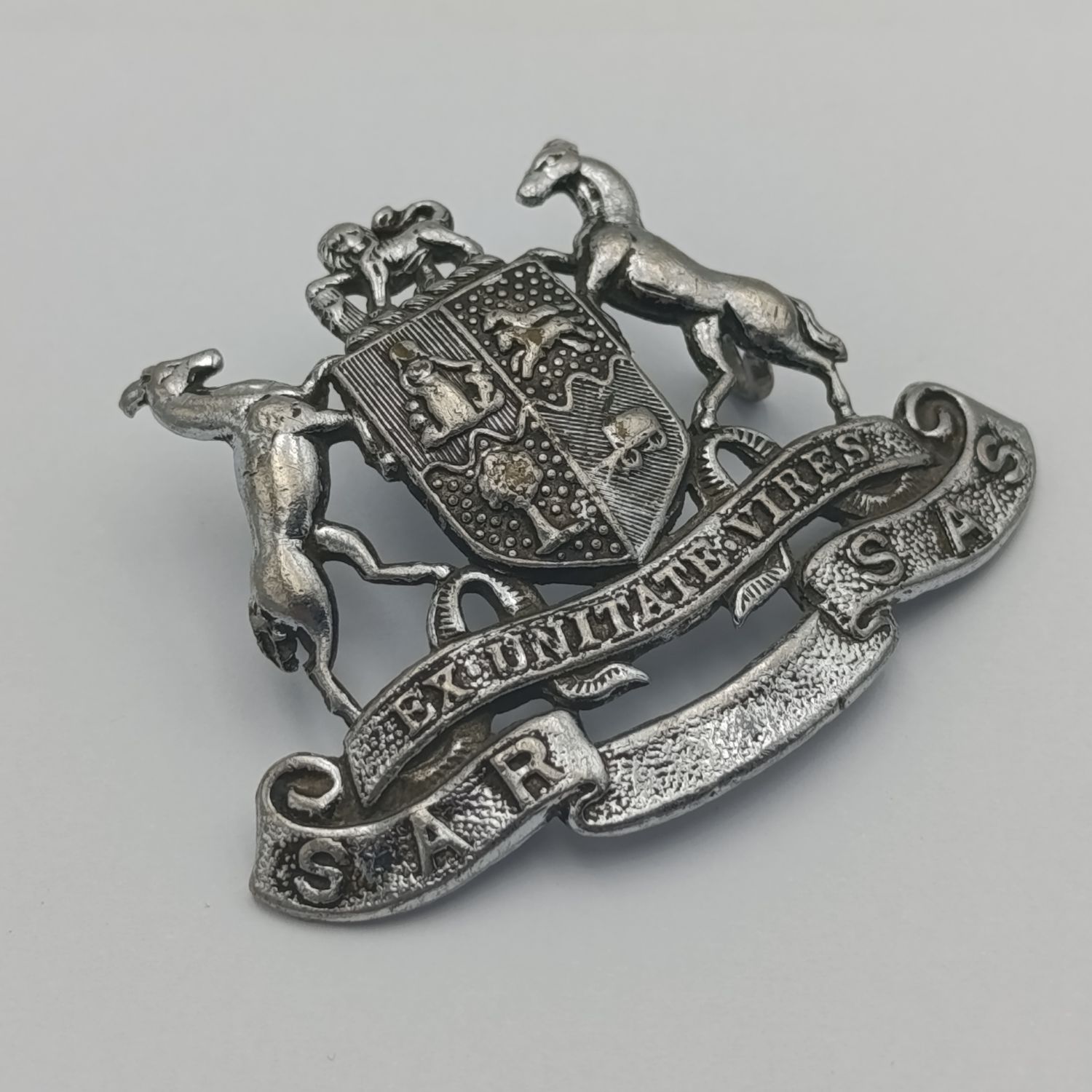 SA Railways officer cap badge