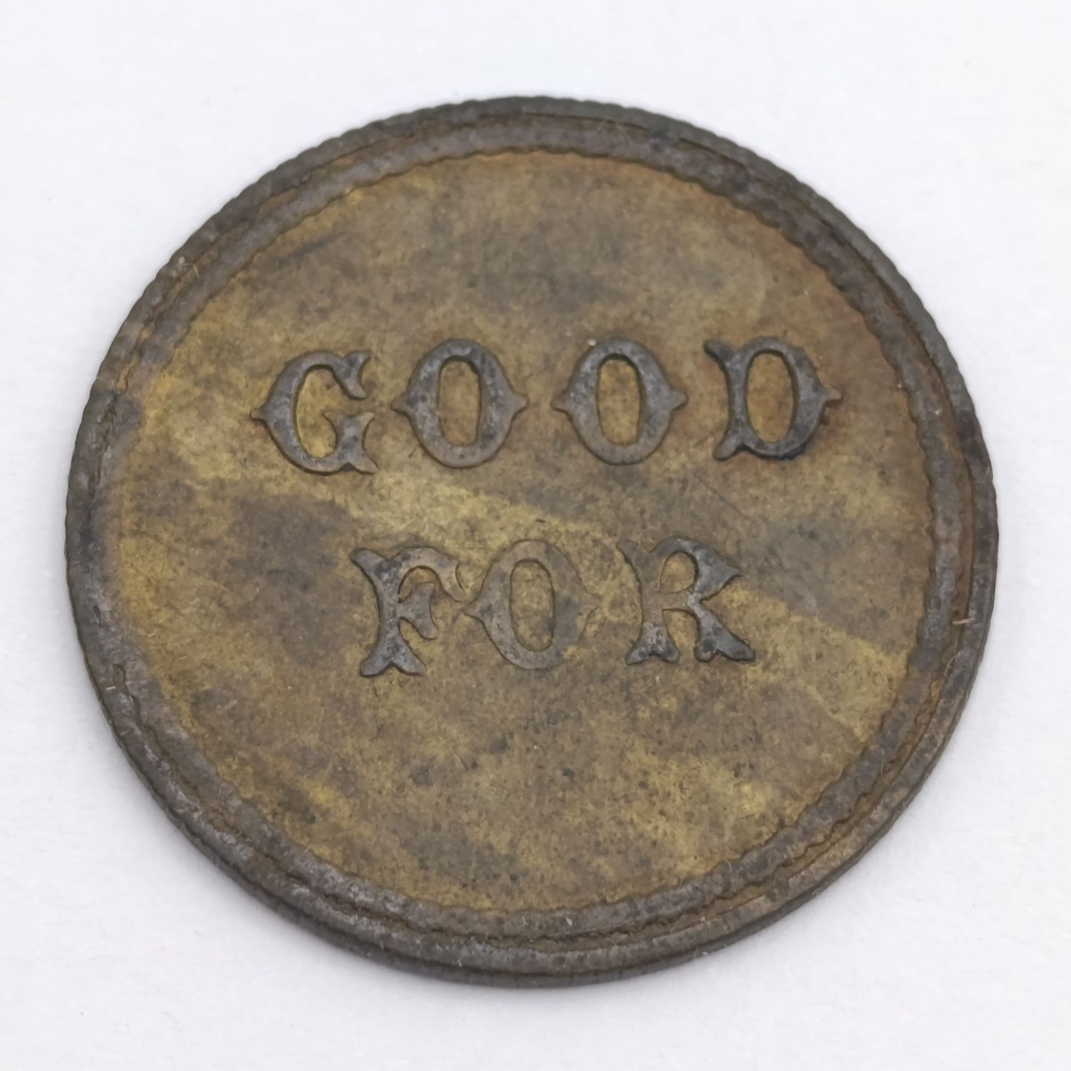 Henry Collison Ltd Good for token Cape Town Cape Town circa 1875 Double struck N &amp; R scarce