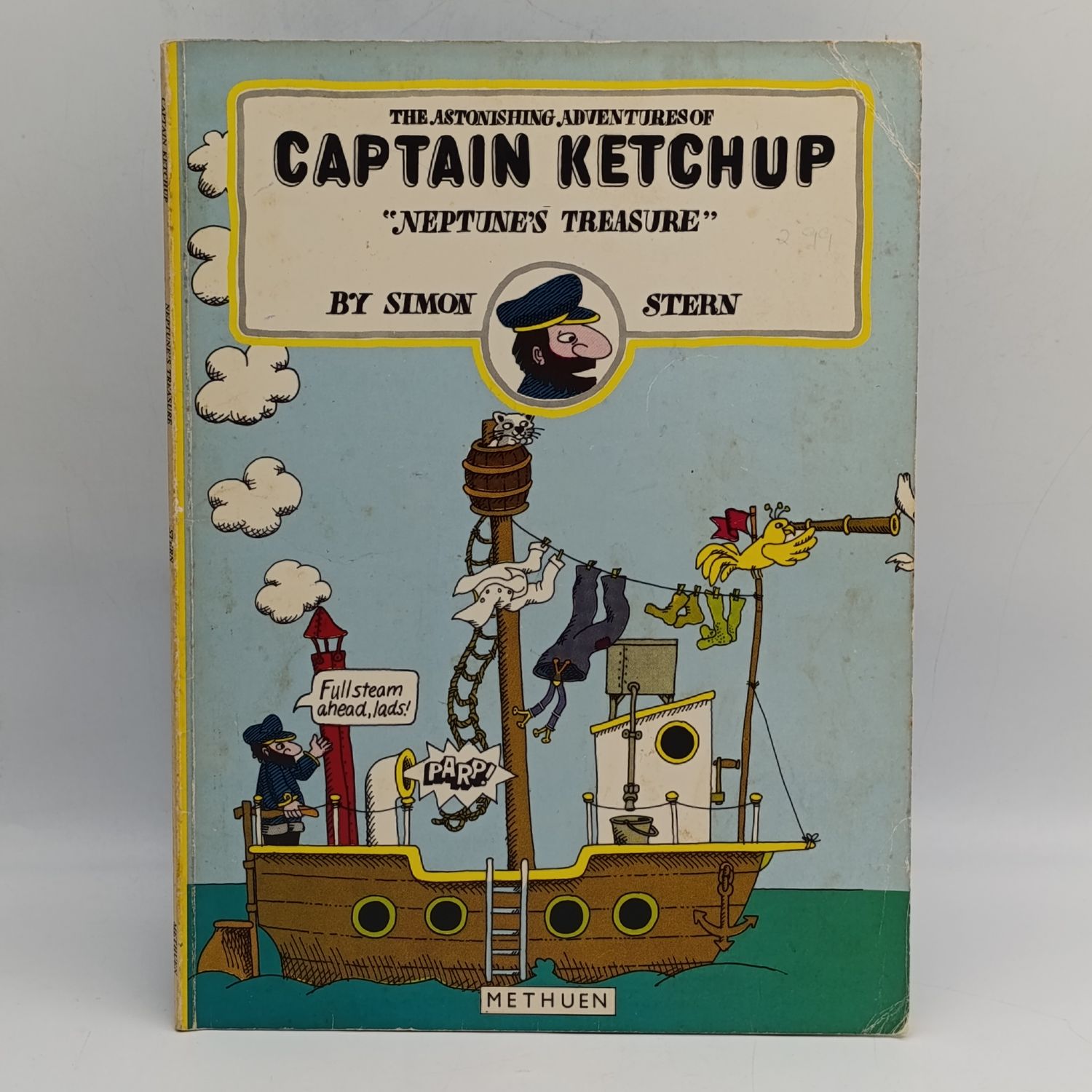 The astonishing adventures of Captain Ketchup - Neptune&#39;s Treasure by Simon Stern