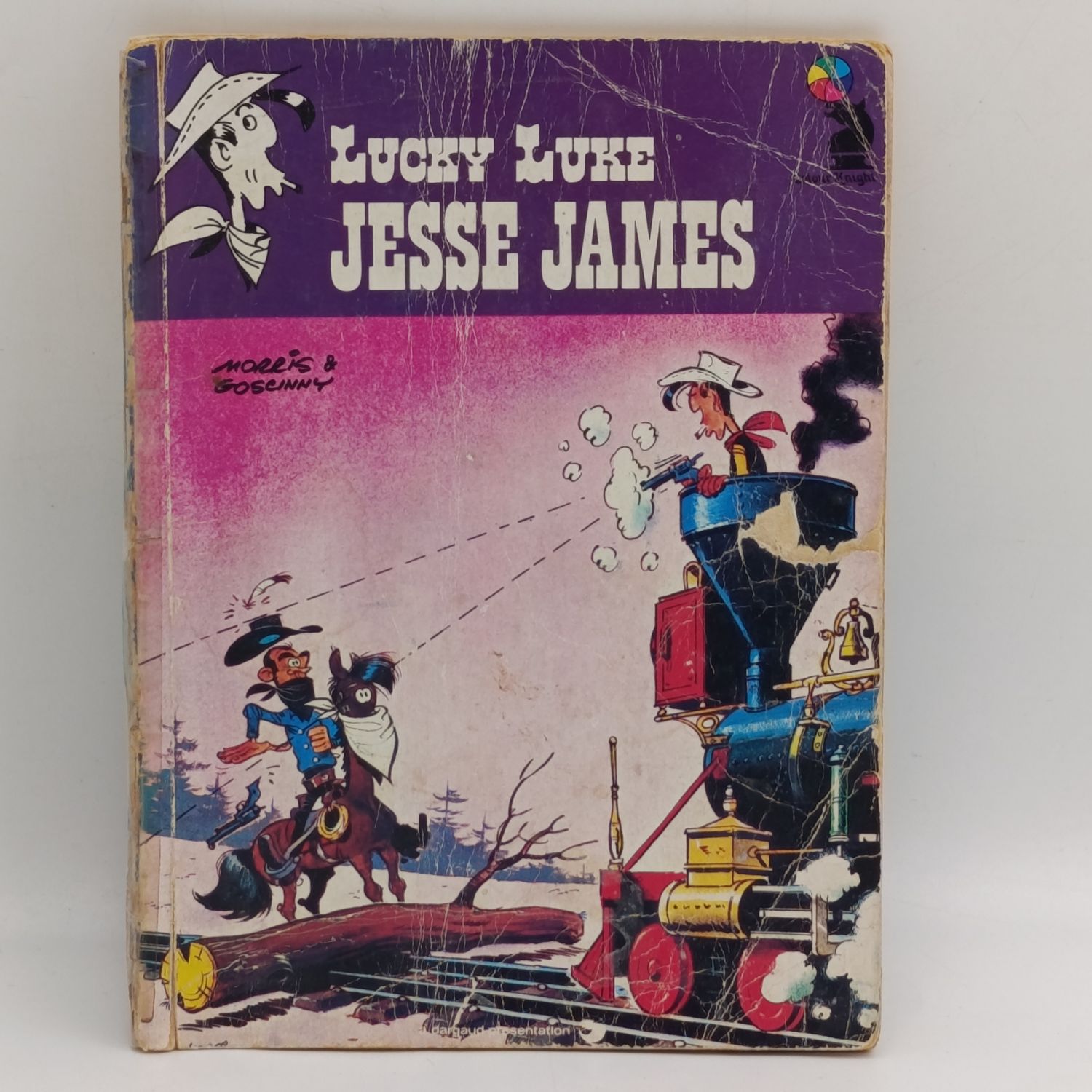 Lucky Luke and Jesse James graphic novel