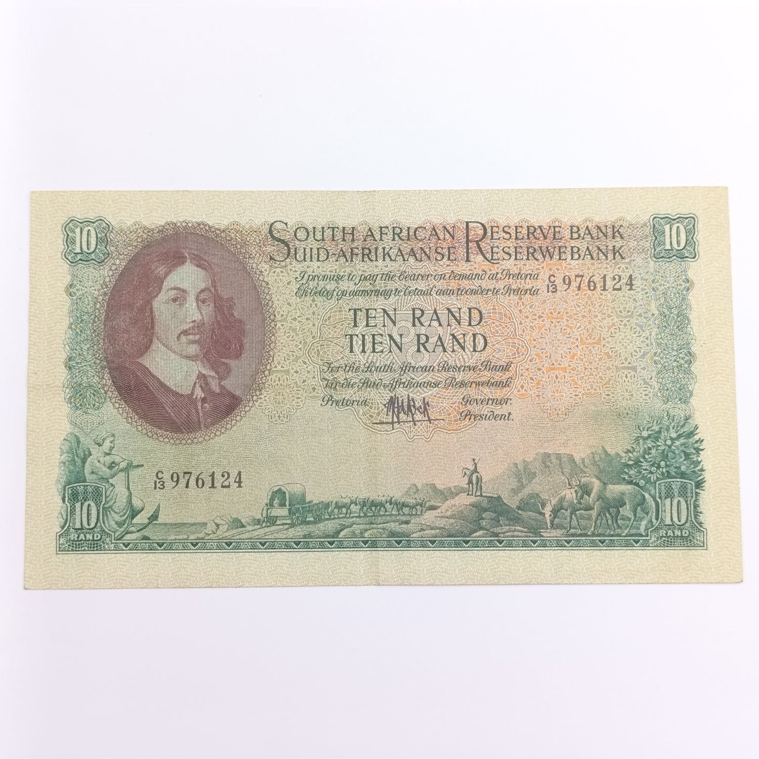 MH De Kock Banknote Ten Rand only issue EF+