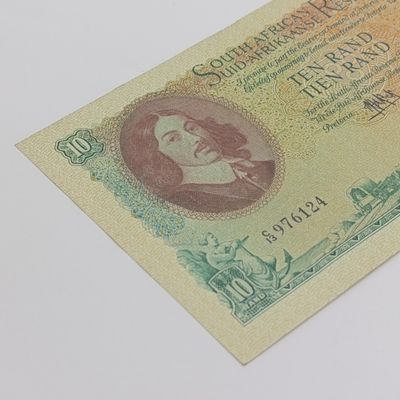 MH De Kock Banknote Ten Rand only issue EF+