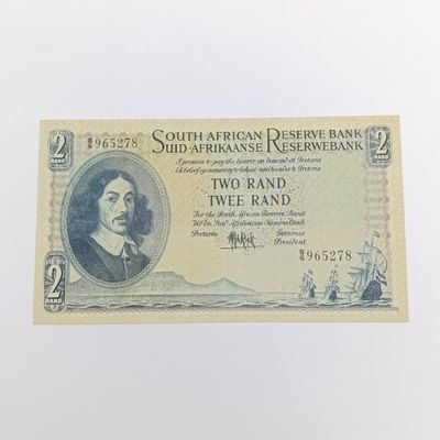 MH de Kock Banknote R2 only issue - slight crease